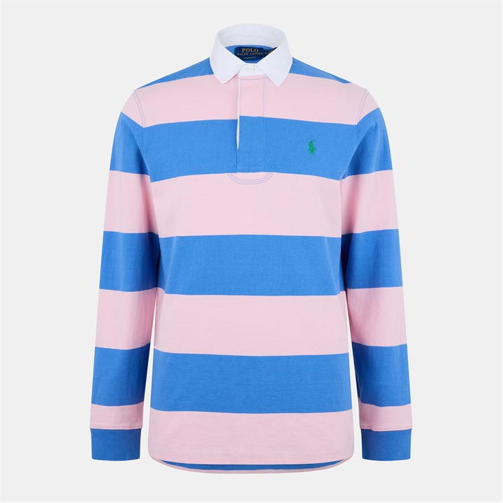 Stripe Rugby Polo Shirt