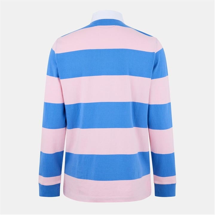 Stripe Rugby Polo Shirt