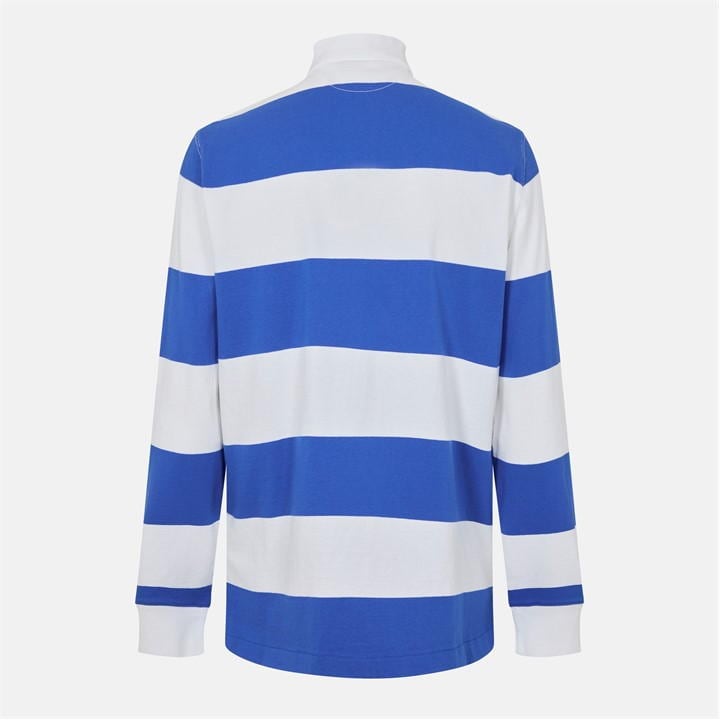 Stripe Rugby Polo Shirt