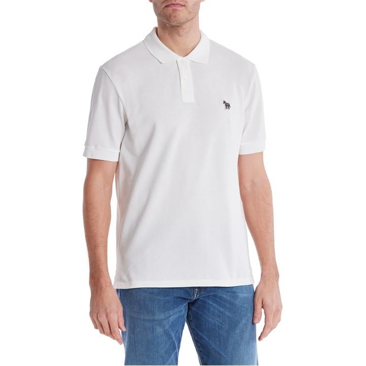 Men's Regular Fit Zebra Polo Shirt