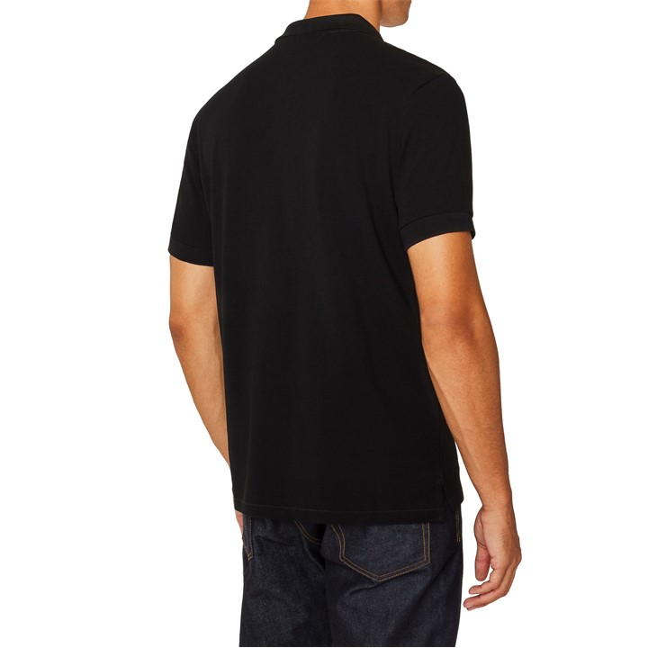 Men's Regular Fit Zebra Polo Shirt