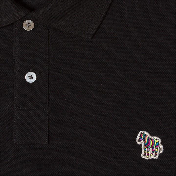 Men's Regular Fit Zebra Polo Shirt