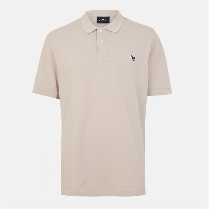 Men's Regular Fit Zebra Polo Shirt