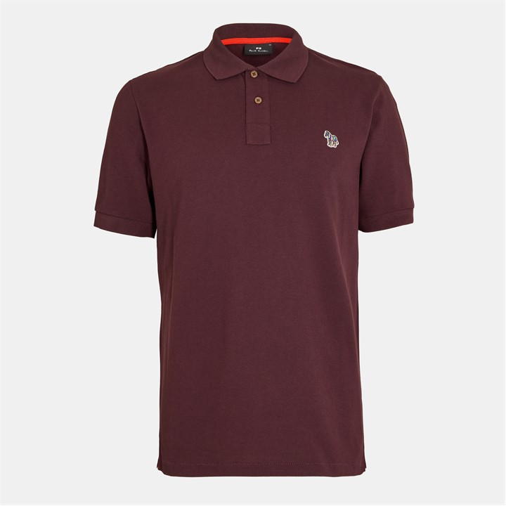 Men's Regular Fit Zebra Polo Shirt