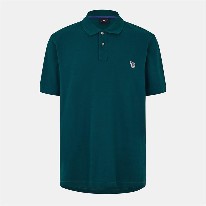 Men's Regular Fit Zebra Polo Shirt