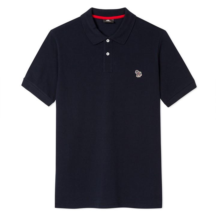 Men's Regular Fit Zebra Polo Shirt