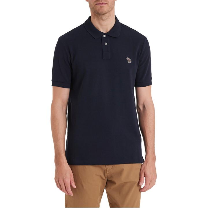 Men's Regular Fit Zebra Polo Shirt
