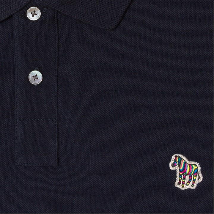 Men's Regular Fit Zebra Polo Shirt