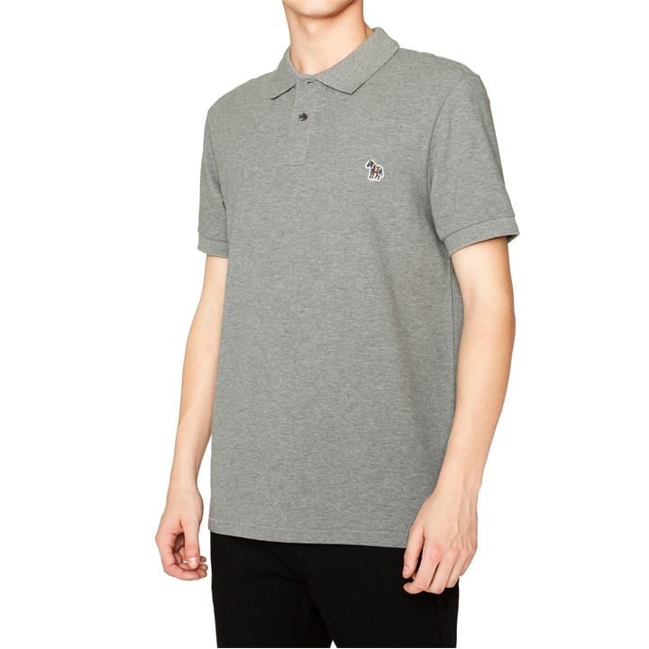 Men's Regular Fit Zebra Polo Shirt