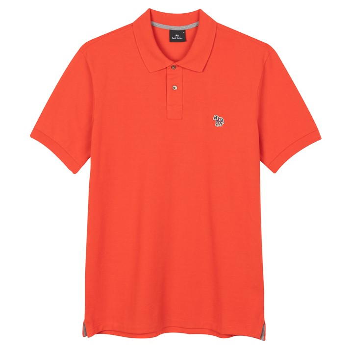 Men's Regular Fit Zebra Polo Shirt