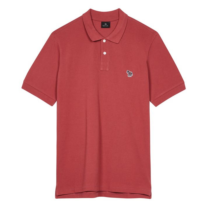 Men's Regular Fit Zebra Polo Shirt