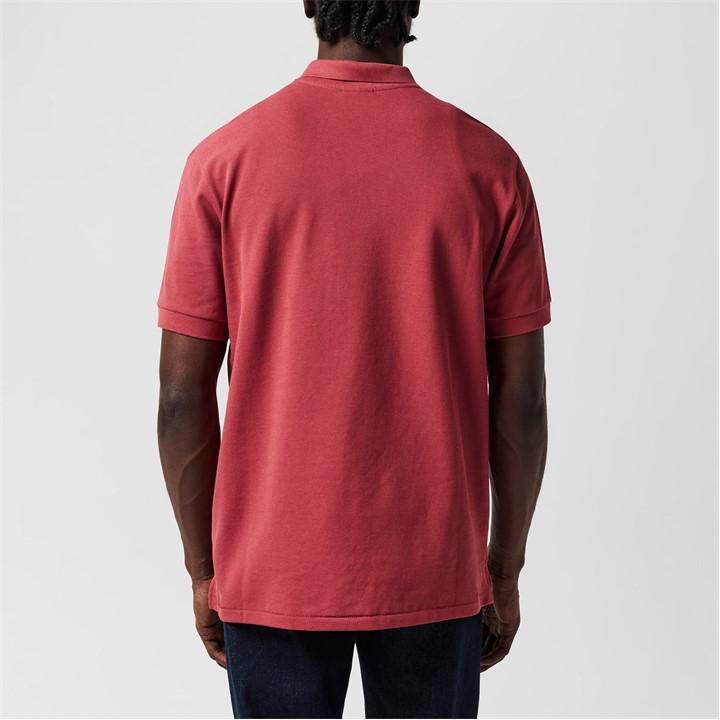 Men's Regular Fit Zebra Polo Shirt