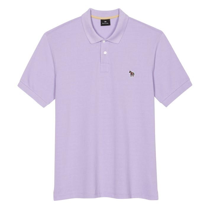 Men's Regular Fit Zebra Polo Shirt
