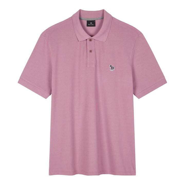 Men's Regular Fit Zebra Polo Shirt