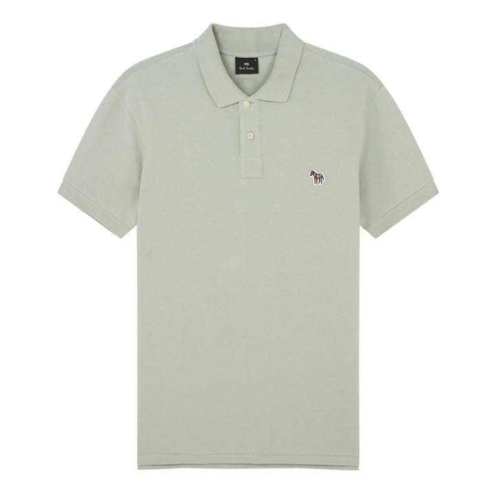 Men's Regular Fit Zebra Polo Shirt