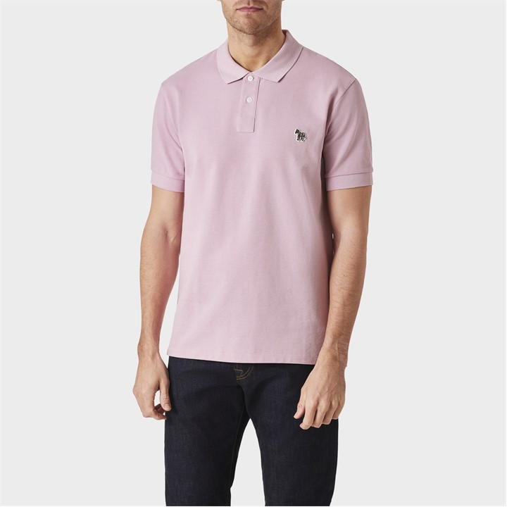 Men's Regular Fit Zebra Polo Shirt