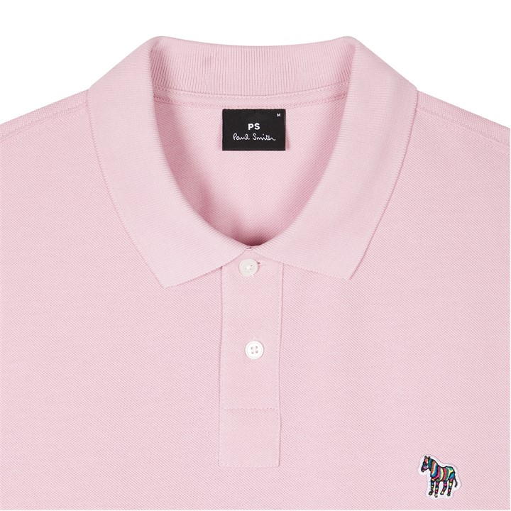 Men's Regular Fit Zebra Polo Shirt