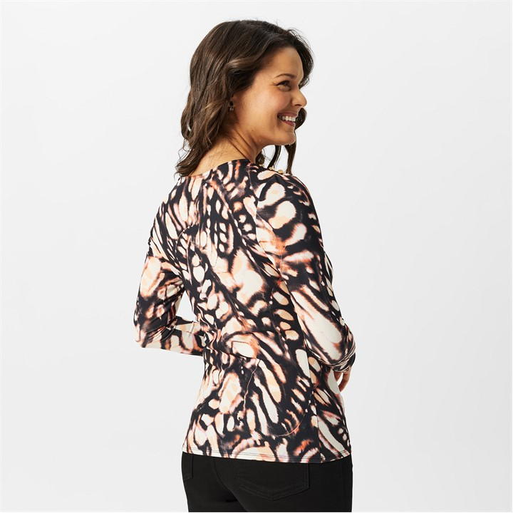 Button Detail Blouse
