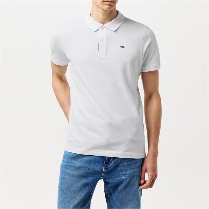 Jeans Tjm Slim Placket Polo Shirt Mens