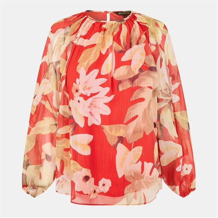 Biba Split Slv Top Ld53