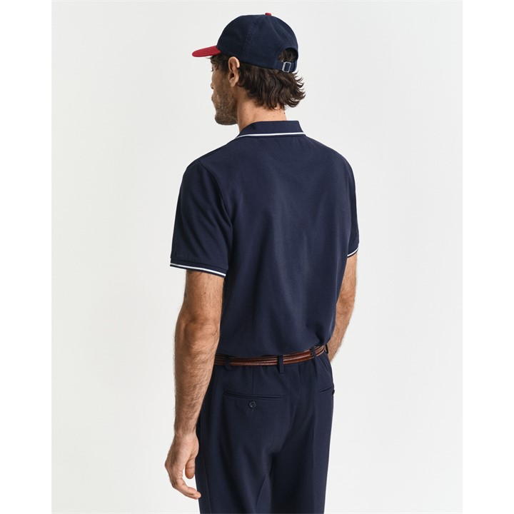 Tipped Pique Polo Shirt