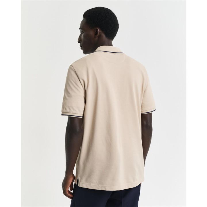 Tipped Pique Polo Shirt