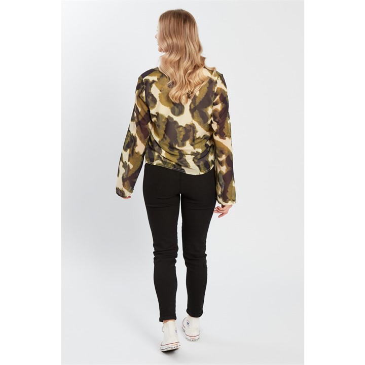 Tie Ls Blouse Ld99