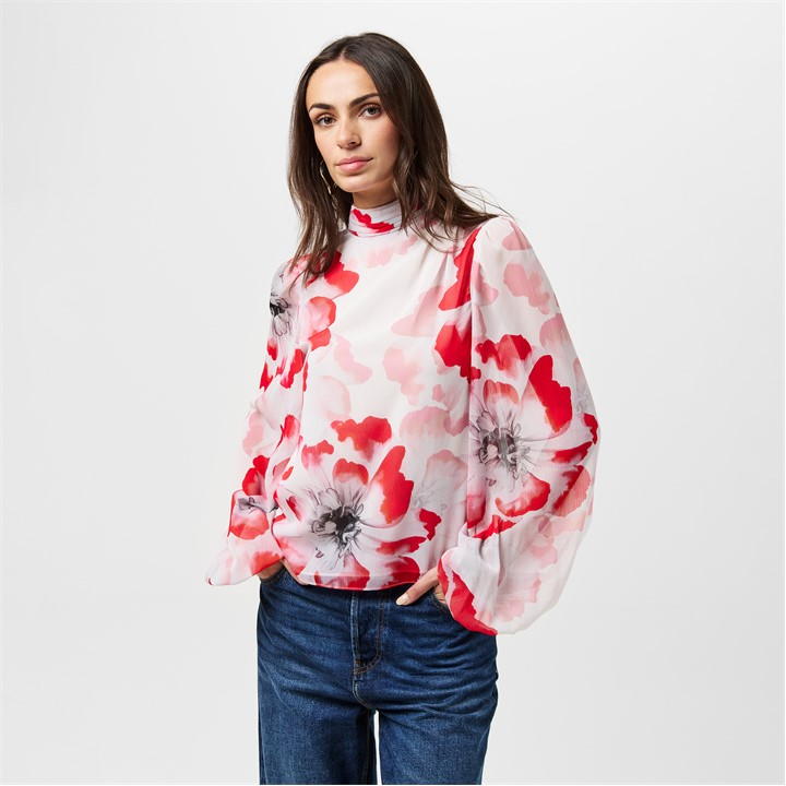 Tie Neck Blouse