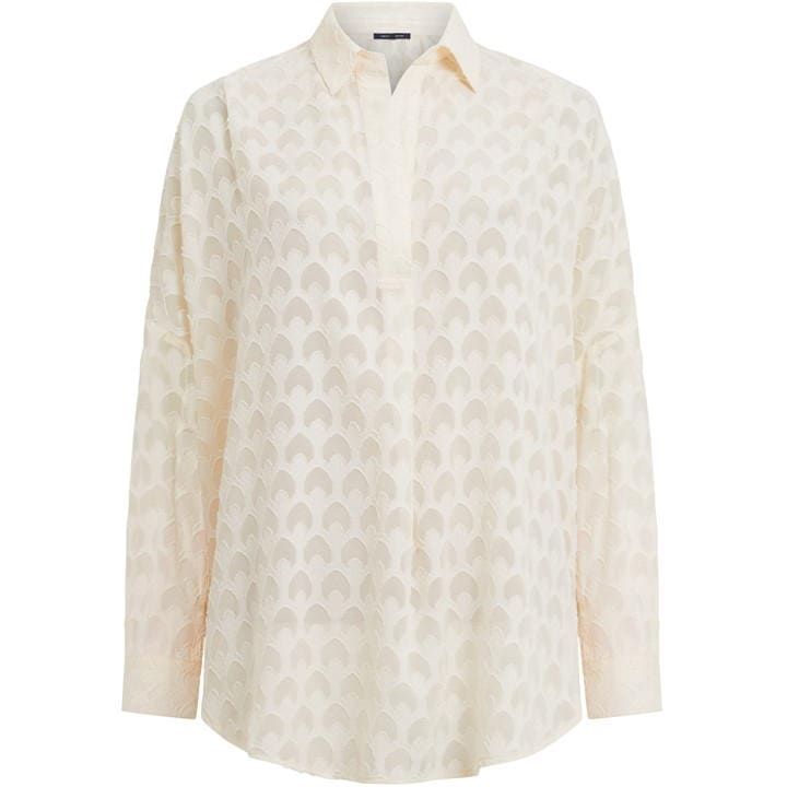 Geo Burn-Out Popover Shirt