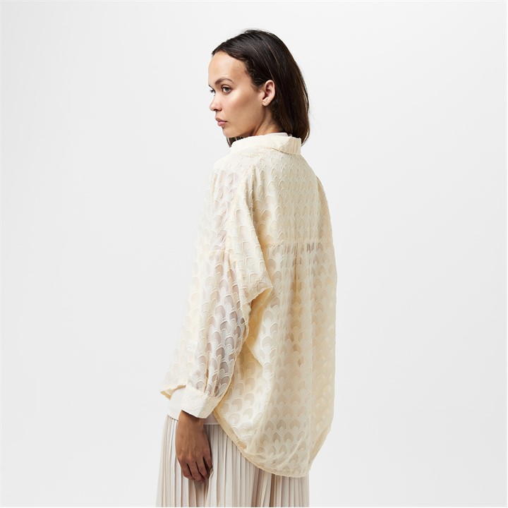 Geo Burn-Out Popover Shirt