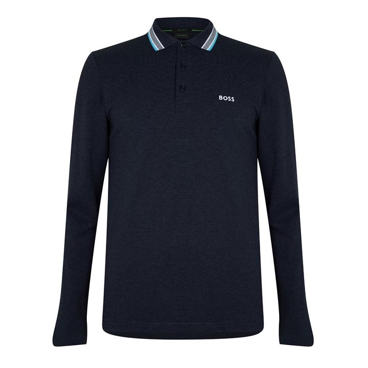 Men's Long Sleeve Polo Shirt