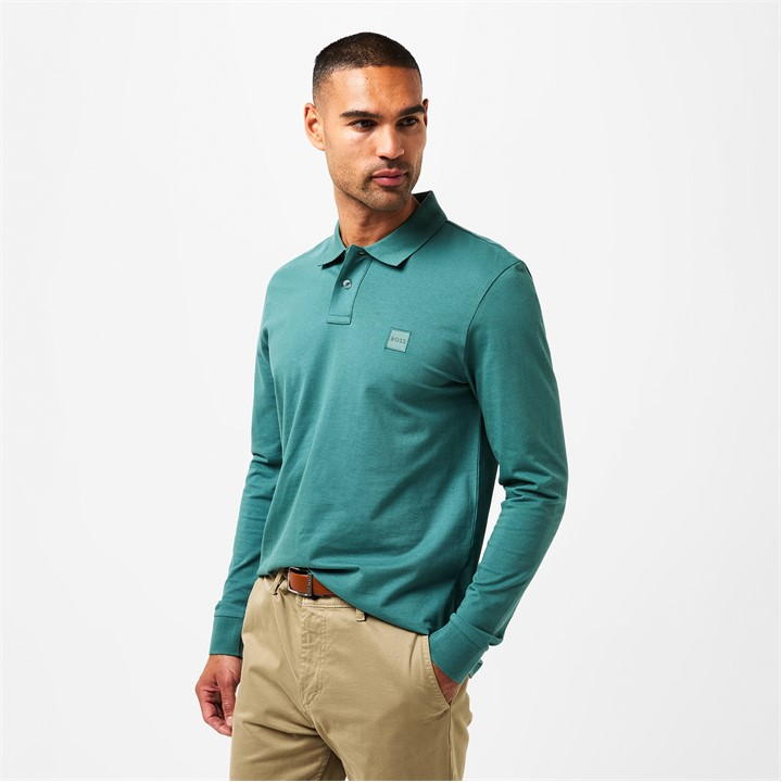 Long Sleeve Polo Shirt