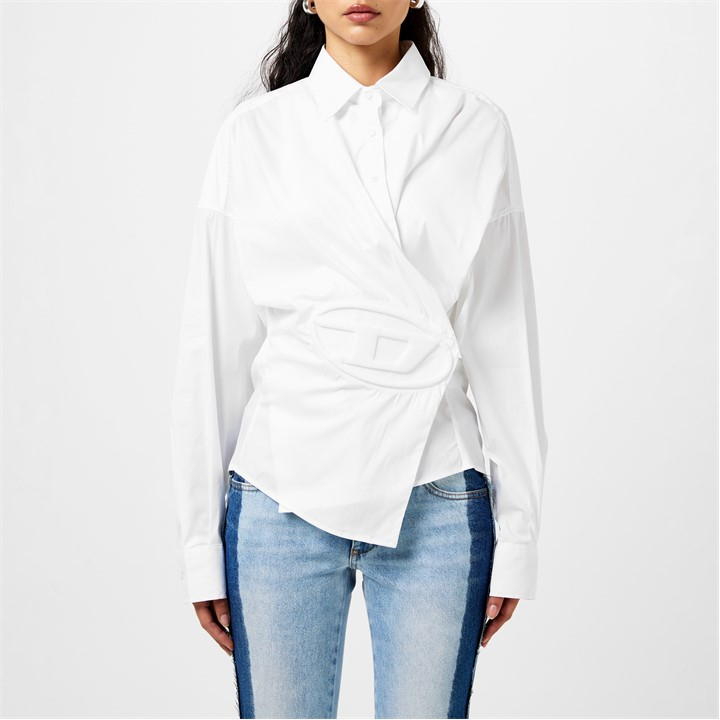 C-Siz-N2 Shirt With Embossed Logo