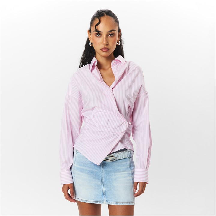 C-Siz-N2 Shirt With Embossed Logo