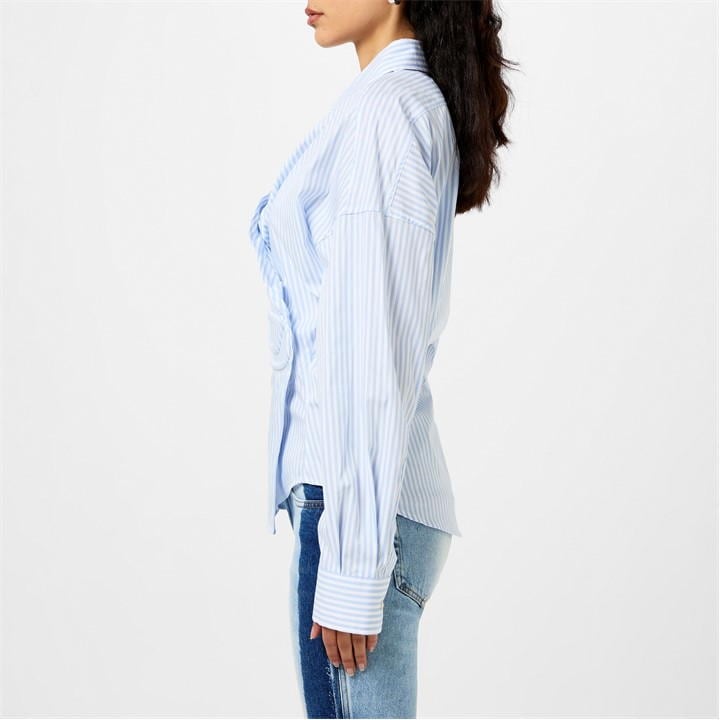 C-Siz-N2 Shirt With Embossed Logo