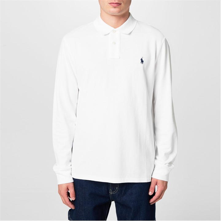 Men's Long Sleeve Polo Shirt