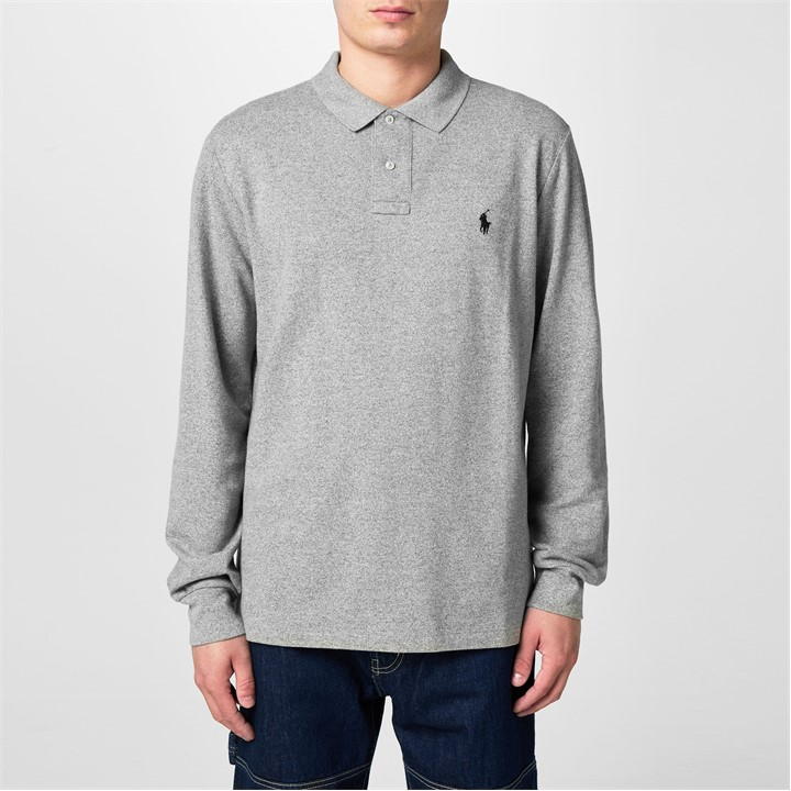 Men's Long Sleeve Polo Shirt