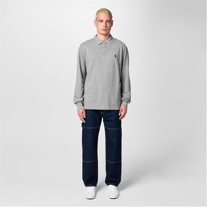 Men's Long Sleeve Polo Shirt