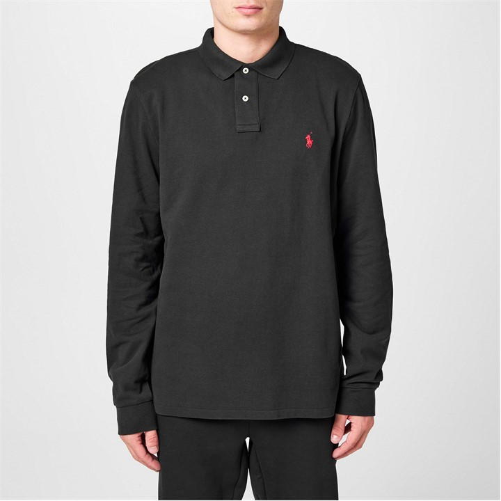Men's Long Sleeve Polo Shirt