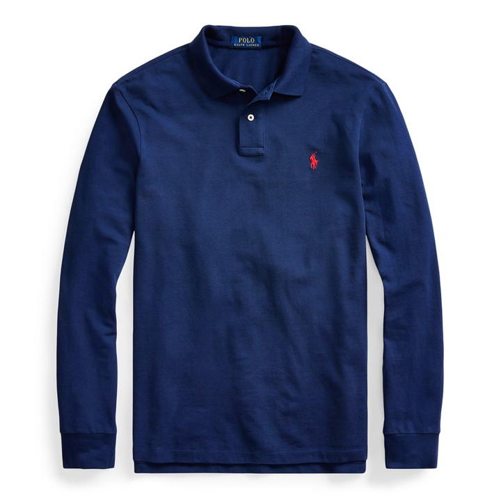 Men's Long Sleeve Polo Shirt