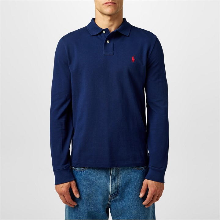 Men's Long Sleeve Polo Shirt
