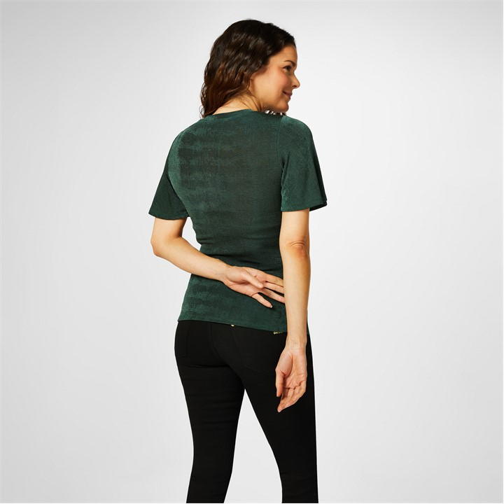 Biba Keyhole Jersey Top