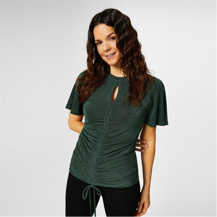 Biba Keyhole Jersey Top