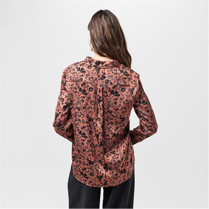 Jeanie Ennis Satin Blouse