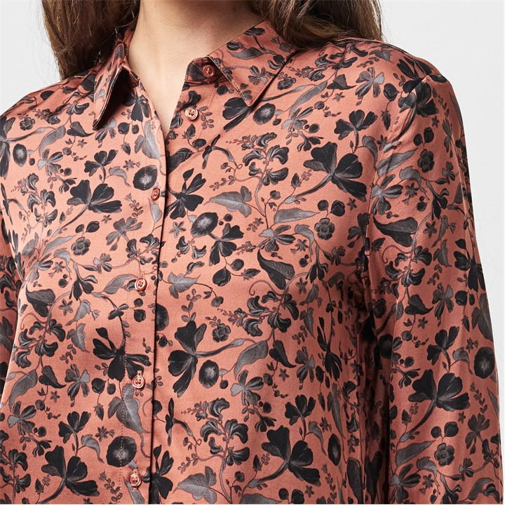 Jeanie Ennis Satin Blouse