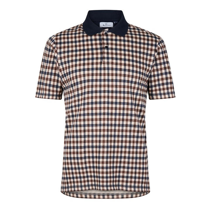 Checked Polo