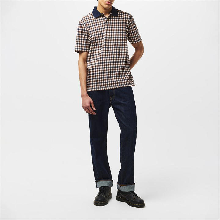 Checked Polo