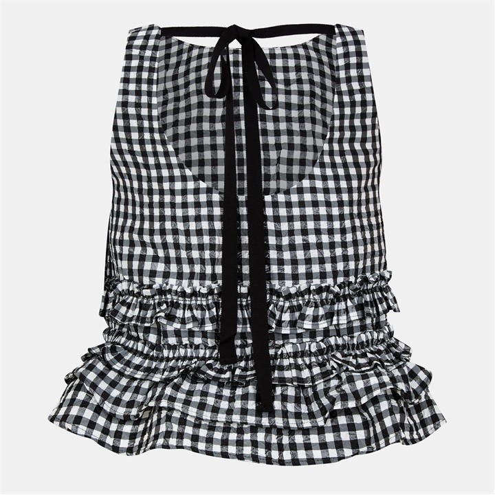 Ganni Taffeta Top Ld53