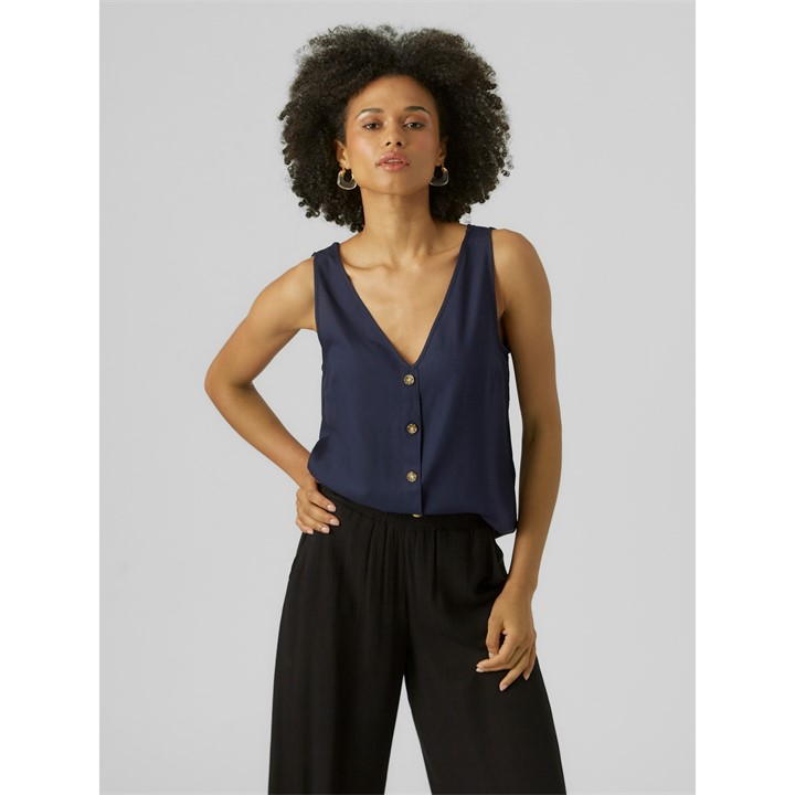 VMBumpy Sleeveless Top