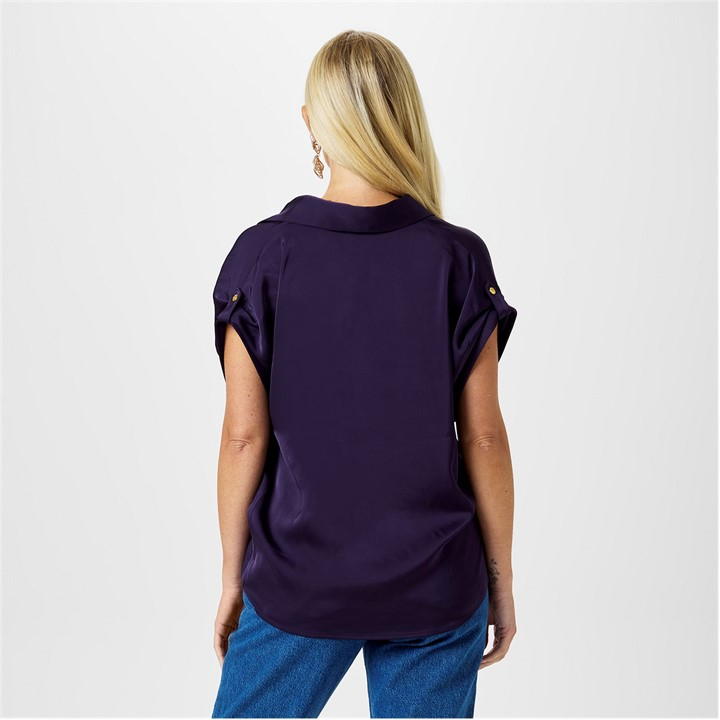 Biba Twist Hem Top